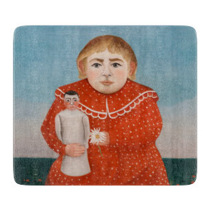 Henri Rousseau - Kind mit Puppe Schneidebrett