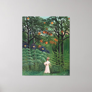 Henri-Rousseau-Kunstwerk Leinwanddruck