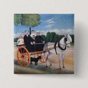 Henri Rousseau - La Carriole du pere Junier Button