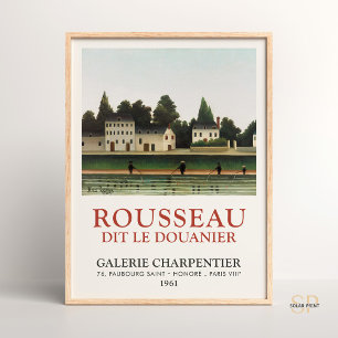 Henri Rousseau Landschaft und vier Fischer Kunst P Poster