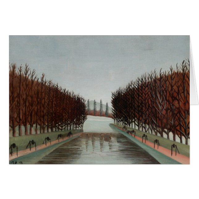 Henri Rousseau - Le Canal (Devant horizontal)