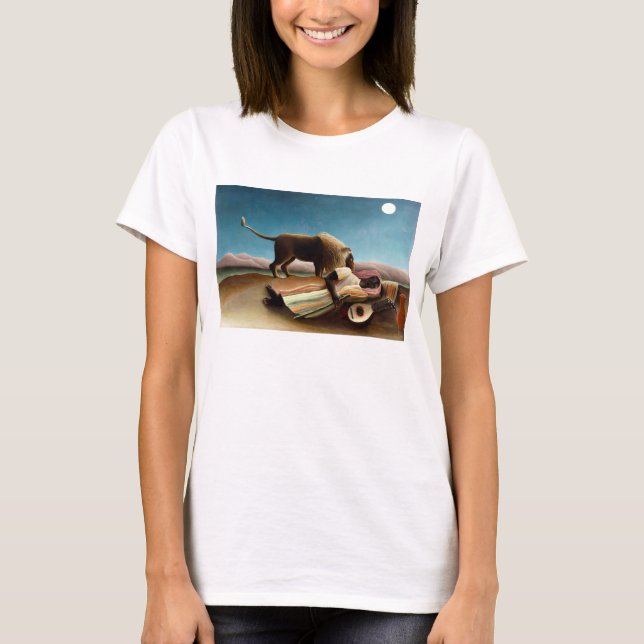 Henri Rousseau Le T-shirt Tzigane couché (Devant)