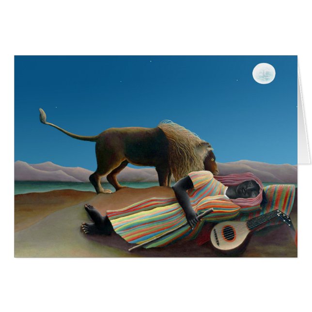 Henri Rousseau - Les Tziganes qui dorment (Devant horizontal)