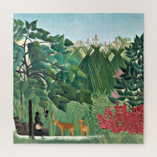 Henri Rousseau Malerei, Der Wasserfall
