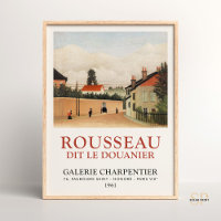 Henri Rousseau Outskirts of Paris Art Print