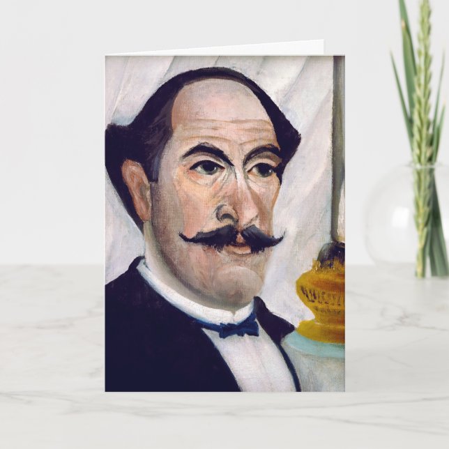 Henri Rousseau - Selbstportrait Karte (Vorderseite)