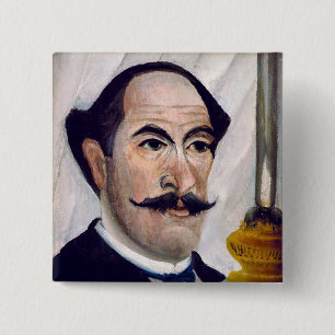 Henri Rousseau - Selbstporträt Button