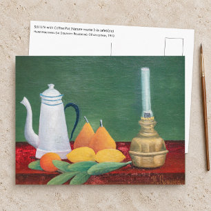 Henri Rousseau - Stillleben mit Kaffeekanne Postkarte