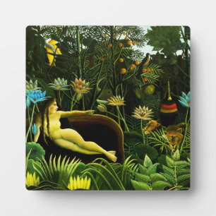 Henri Rousseau The Dream Plaque