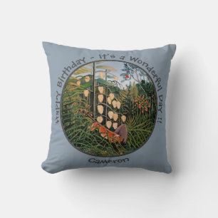 Henri Rousseau Tiger & Bull Party Items Collection Kissen