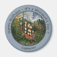 Henri Rousseau Tiger & Bull Party Items Collection