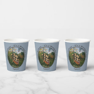 Henri Rousseau Tiger & Bull Party Items Collection Pappbecher