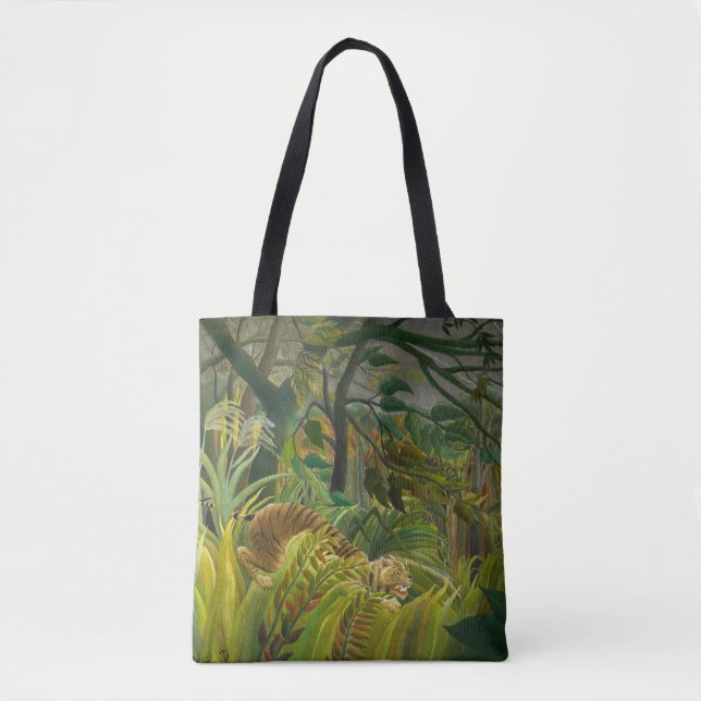 Henri Rousseau - überrascht! Tasche (Vorderseite)