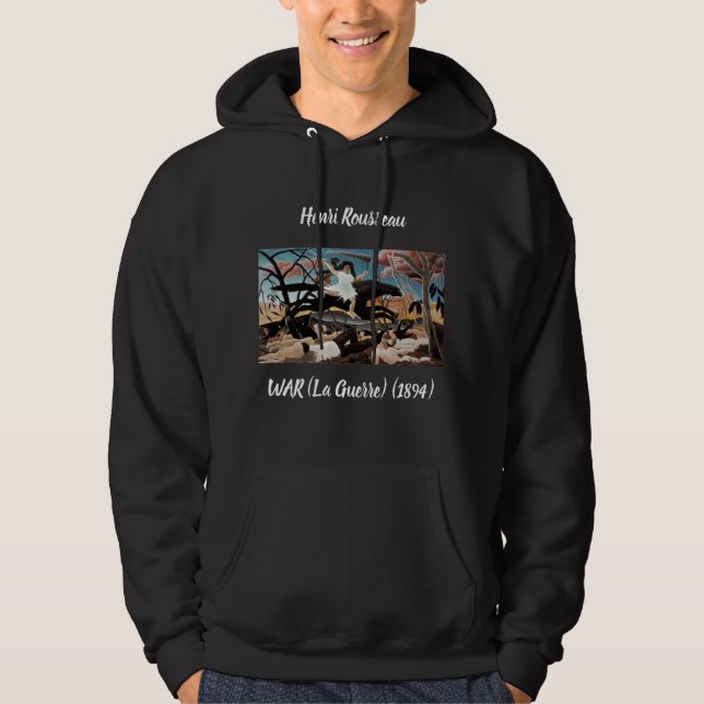 Henri Rousseau War (La Guerre) Sweat - shirt à cap (Devant)