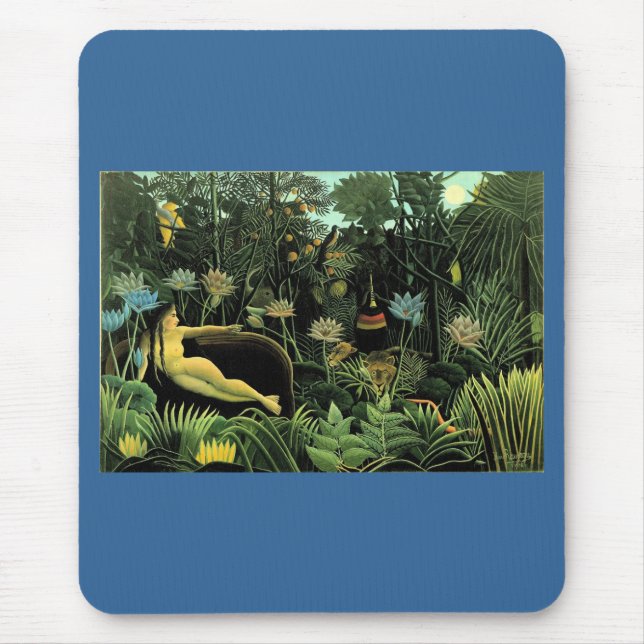 Henri Rousseaus Traum (1910) Mousepad (Vorne)