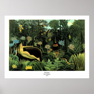 Henri Rousseaus Traum (1910) Poster