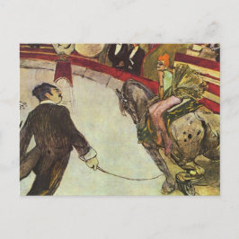 Henri Toulouse-Lautrec - Der Zirkus Postkarte