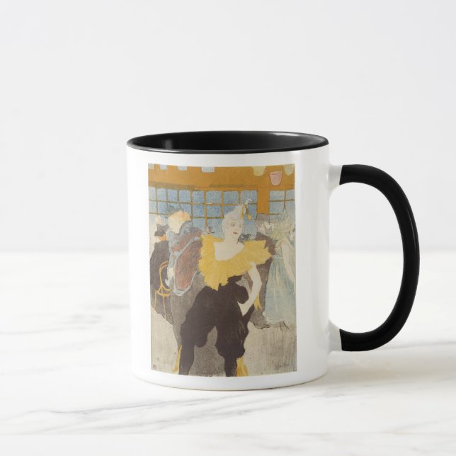 Henride Toulouse-Lautrec | das Clownesse im R Tasse (Rechts)