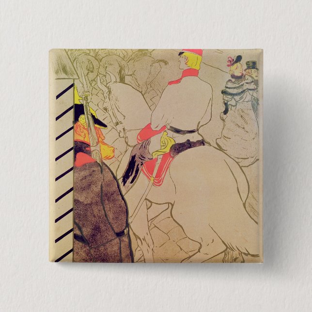 Henride Toulouse-Lautrec | das deutsche Babylon, Button (Vorderseite)