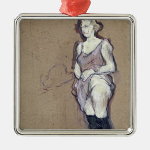 Henride Toulouse-Lautrec die medizinische Silbernes Ornament