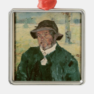 Henride Toulouse-Lautrec   ein alter Mann, Silbernes Ornament