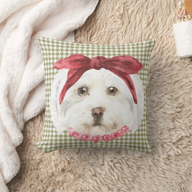 Henrietta, das Havanese Throw Kissen (Decke)