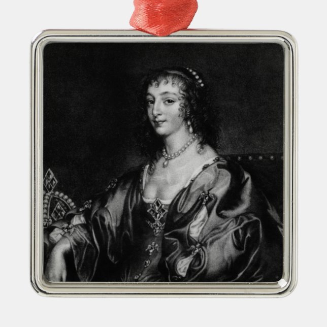 Henrietta Maria Silbernes Ornament (Vorne)