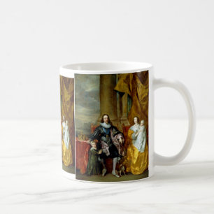 Henrietta Maria und Charles I. von Van Dyck Kaffeetasse
