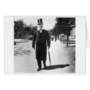 Henrik Ibsen (1828-1906) in Oslo, 1896 (b/w Foto)