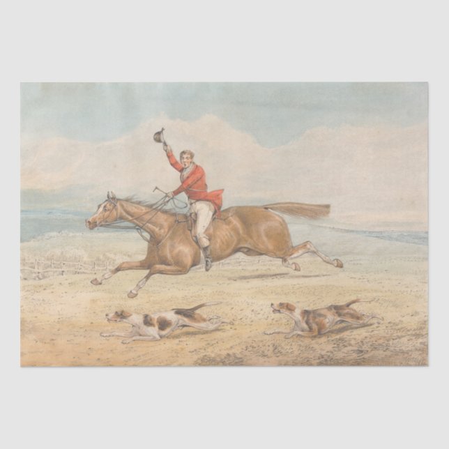 Henry Alken | A Whipper-In Seidenpapier (Vorderseite)