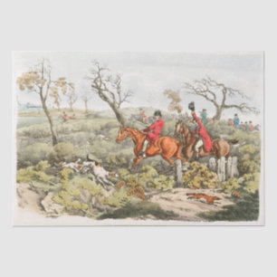 Henry Alken Fuchsjagd Seidenpapier