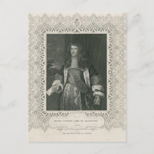 Henry Bennet, 1. Earl of Arlington Postkarte