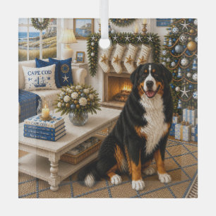 Henry, Bernies Berner Sennenhund Ornament Aus Glas