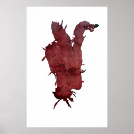 Henry Bradburys gepresste Seetang-Sekunde von zehn Poster