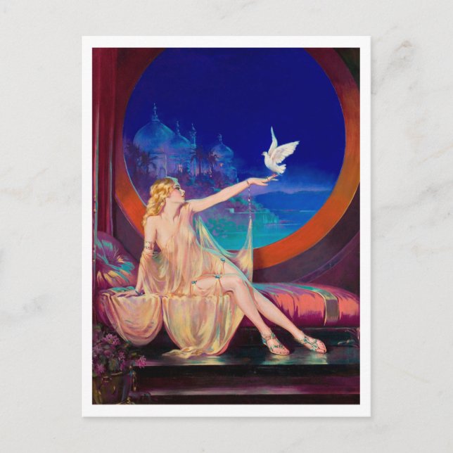 Henry Clive's Sultana (1925) ästhetisch Postkarte (Vorderseite)