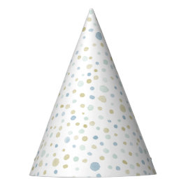 Henry Confetti Watercolor Dots Party Hat Partyhütchen