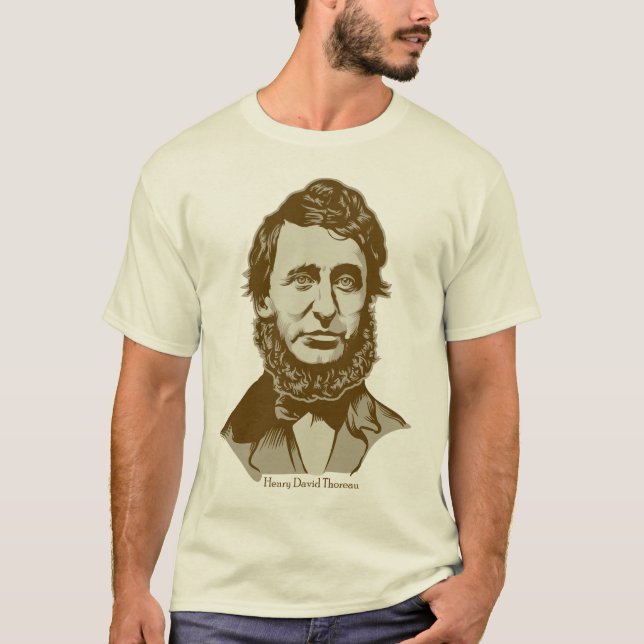 Henry David Thoreau a personnalisé le T-shirt de (Devant)