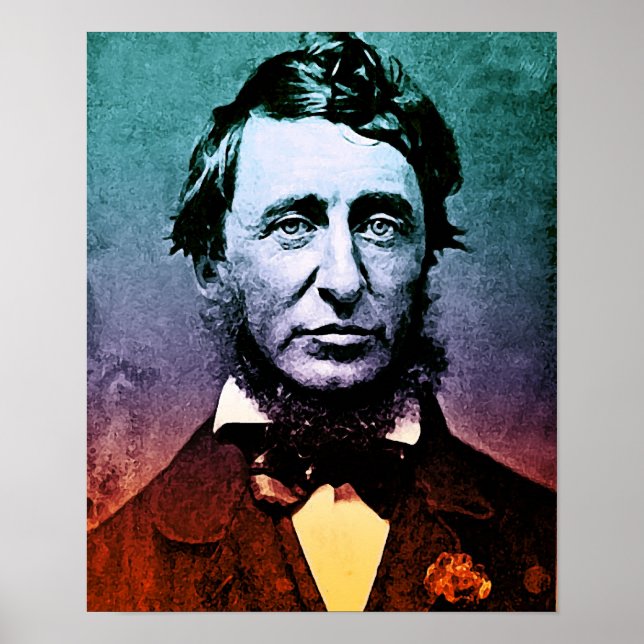 Henry David Thoreau Poster (Vorne)