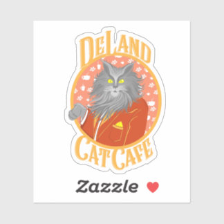 Henry DeCat Aufkleber in Gelb