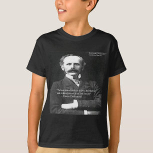 Henry Drummond "Liebe 4Ever" Liebe Zitat Geschenke T-Shirt