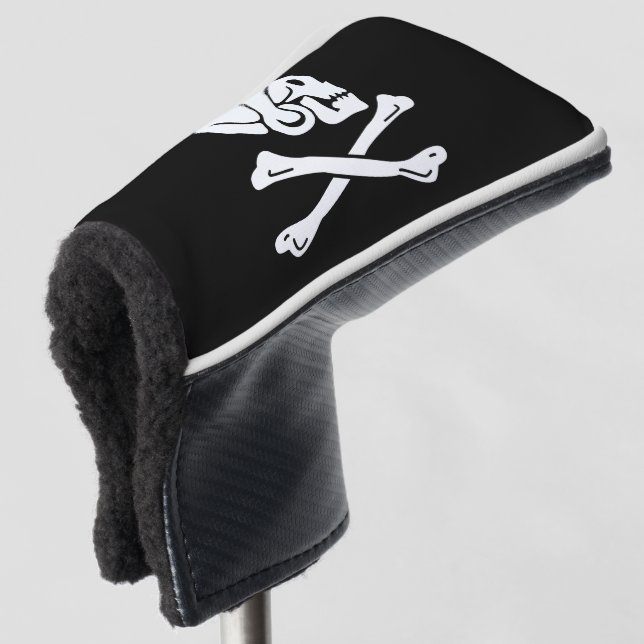 Henry Every Flag Pirate Flag Golf Headcover (3/4 Vorderseite)