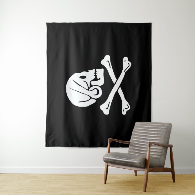 Henry Every Flag Pirate Flag Wandteppich (Beispiel)