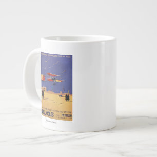 Henry Farman fliegt auf Issy-les-Moulineaux Jumbo-Tasse