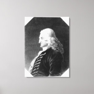 Henry Fielding gravierte durch Samuel Freeman Leinwanddruck