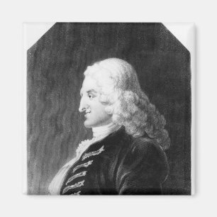 Henry Fielding gravierte durch Samuel Freeman Magnet