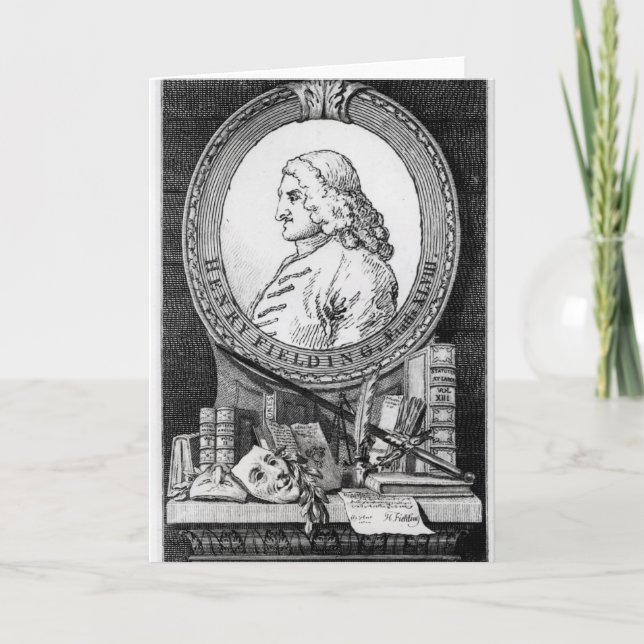 Henry Fielding im Zeitalter der achtundvierzig Karte (Vorderseite)