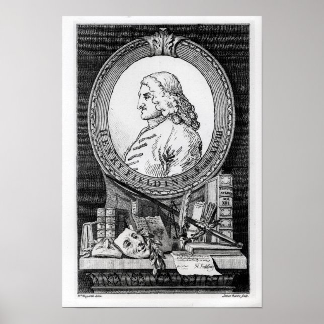 Henry Fielding im Zeitalter der achtundvierzig Poster (Vorne)