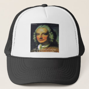 Henry Fielding "Wenn Geld dein Gott ist" Zitat Truckerkappe