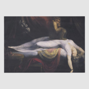 Henry Fuseli Das Albtraum Malerei Seidenpapier