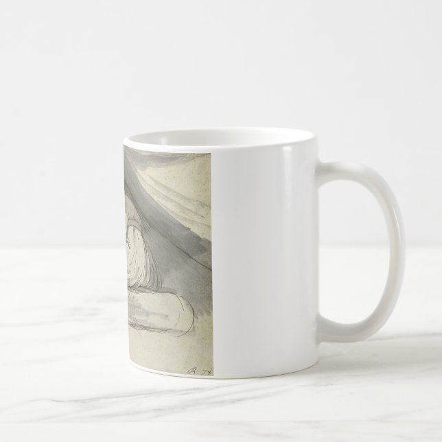 Henry Fuseli - Frauen sitzen, aufgerollt Kaffeetasse (Rechts)